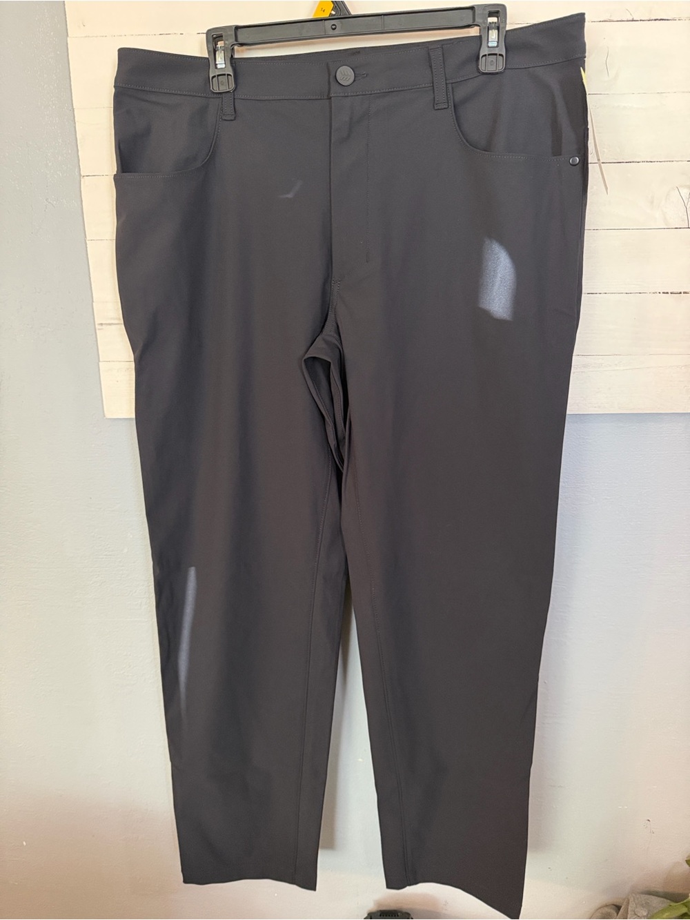 Men's Black Stretch Performance Pants